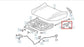 2017-2023 GMC Acadia SLT-1 Front Right and Left Hood Hinge w/ Bolts 23100631 OEM - Alshned Auto Parts