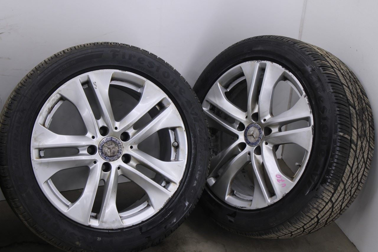 10-11 Mercedes-Benz E 350 Wheel Tire Firestone Firehawk AS 245/45R17 Set *ReaD*9