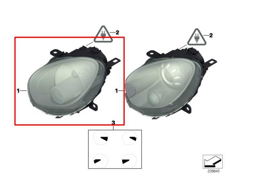 11-16 Mini Countryman Cooper S 1.6L Front Driver Left Side Headlight Lamp *ReaD*1