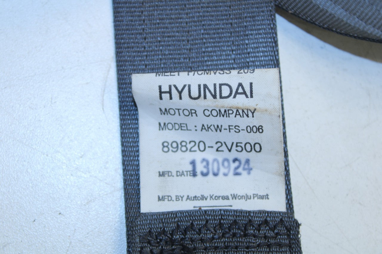 2011-17 Hyundai Veloster 1.6L Rear Passenger RH Side 2nd Row Seat Belt Retractor - Alshned Auto Parts
