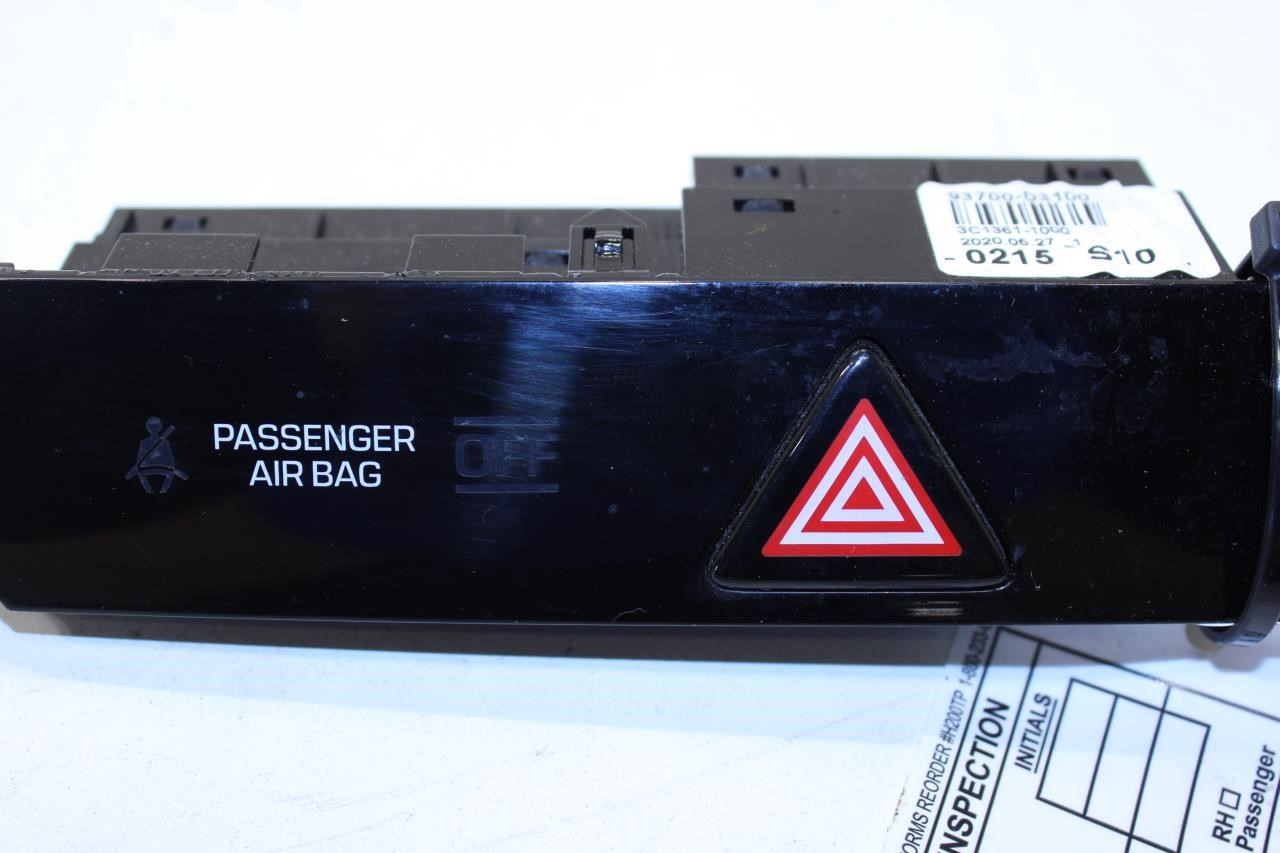 15-21 Hyundai Tucson Dash Hazard Light and Passenger Warning Switch 93700-D3100 - Alshned Auto Parts