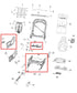 19-25 Ram 1500 Big Horn Crew Cab Front Passenger RH Side Seat Lower Track Frame - Alshned Auto Parts