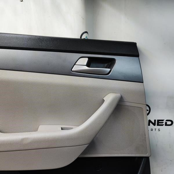 15-17 Hyundai Sonata SE Rear Left Side Door Trim Panel 83301-C2000TGG OEM *ReaD* - Alshned Auto Parts