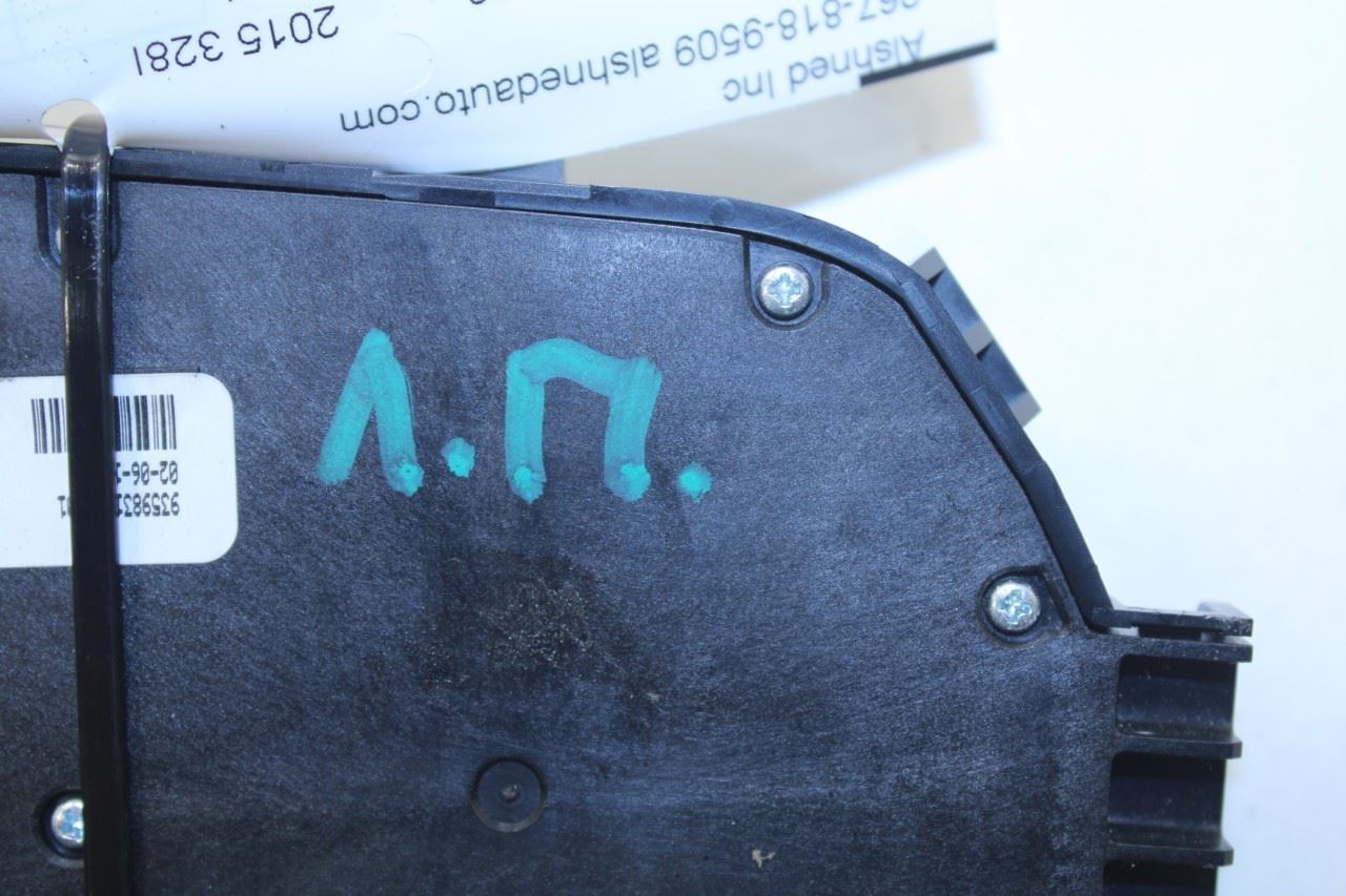 13-16 BMW 328i xDrive SULEV Front Driver LH Side Seat Adjustment Control Switch - Alshned Auto Parts