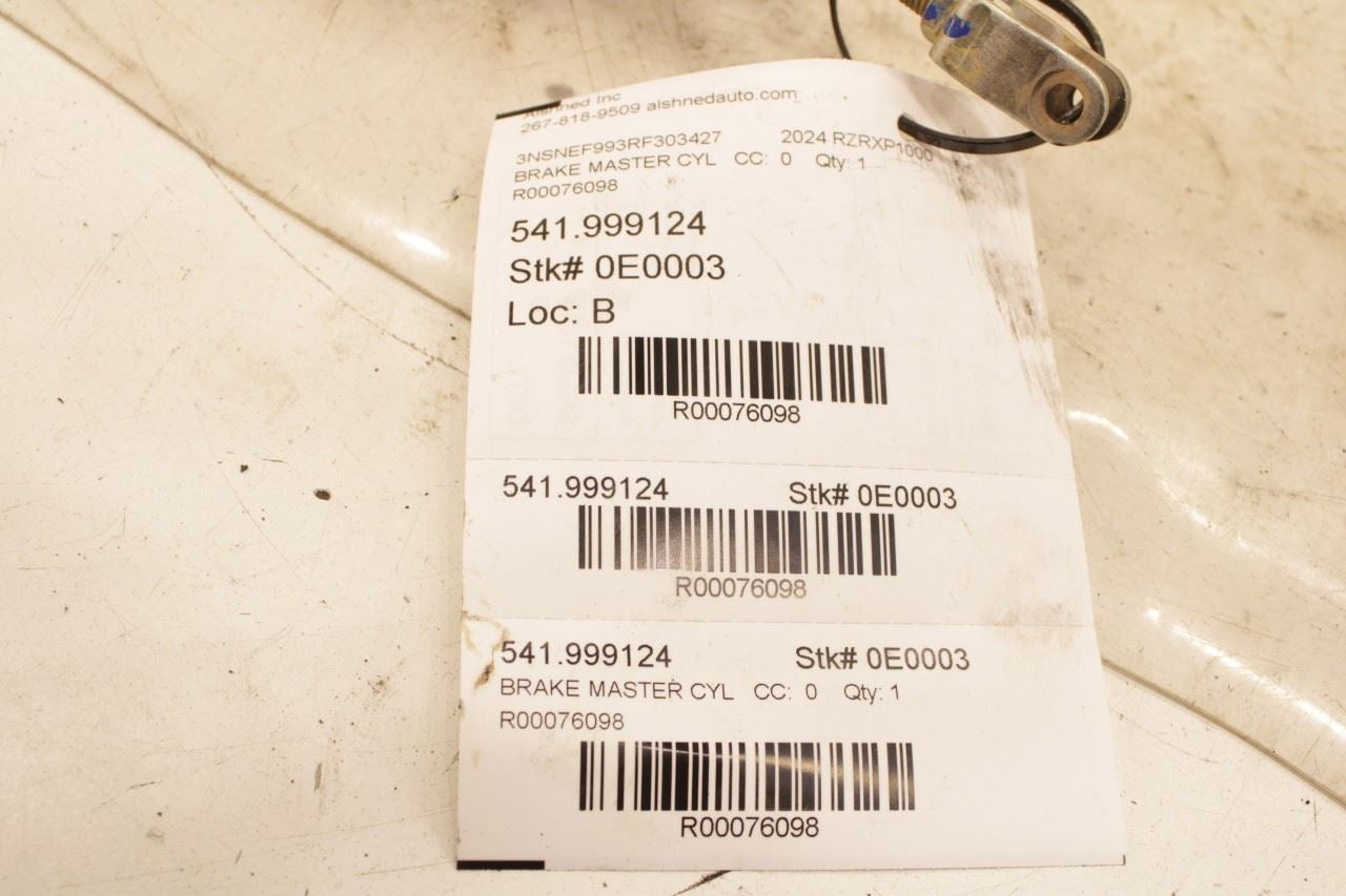 2024-2026 Polaris RZR XP 1000 Ultimate Brake Master Cylinder w/ Reservoir Bottle - Alshned Auto Parts