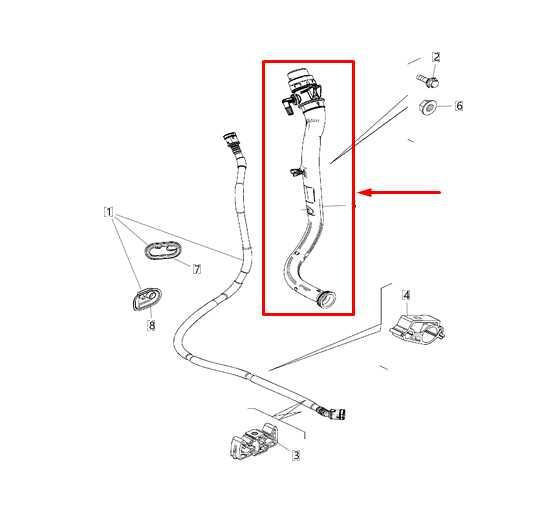 2015-2020 Jeep Renegade Sport 2.4L Fuel Filler Neck Tube Pipe 68472081AA OEM - Alshned Auto Parts
