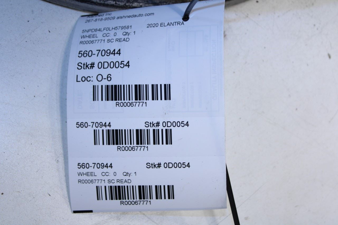 2019-2020 Hyundai Elantra SEL Aluminium Wheel R16x6.5J 52910-F2BA0 OEM *ReaD* - Alshned Auto Parts