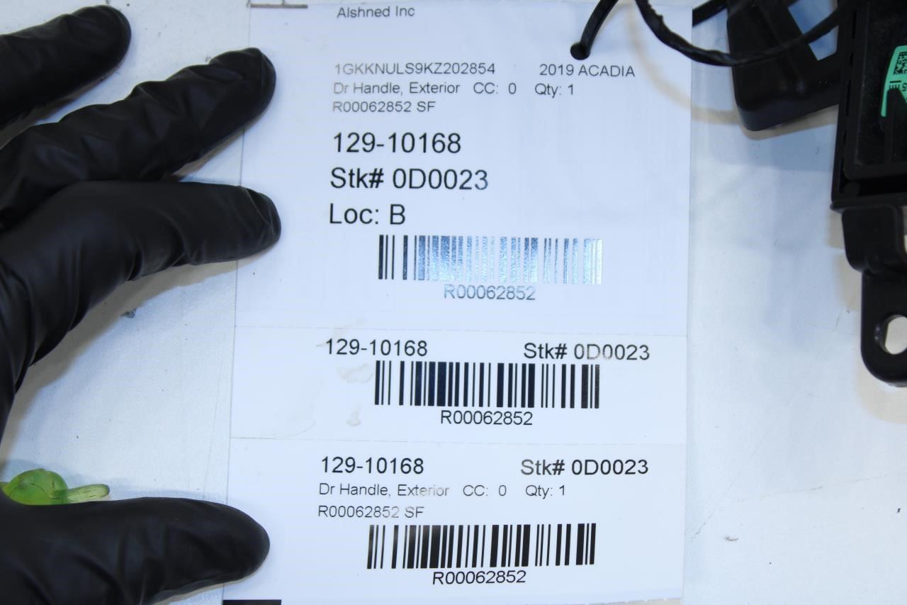 2017-23 GMC Acadia SLT-1 Rear Driver Left Side Door Exterior Handle 13521804 OEM - Alshned Auto Parts