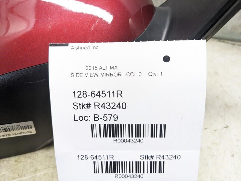 2013-2018 Nissan Altima Right Passenger Side Rearview Mirror 96301-3TN0D OEM - Alshned Auto Parts