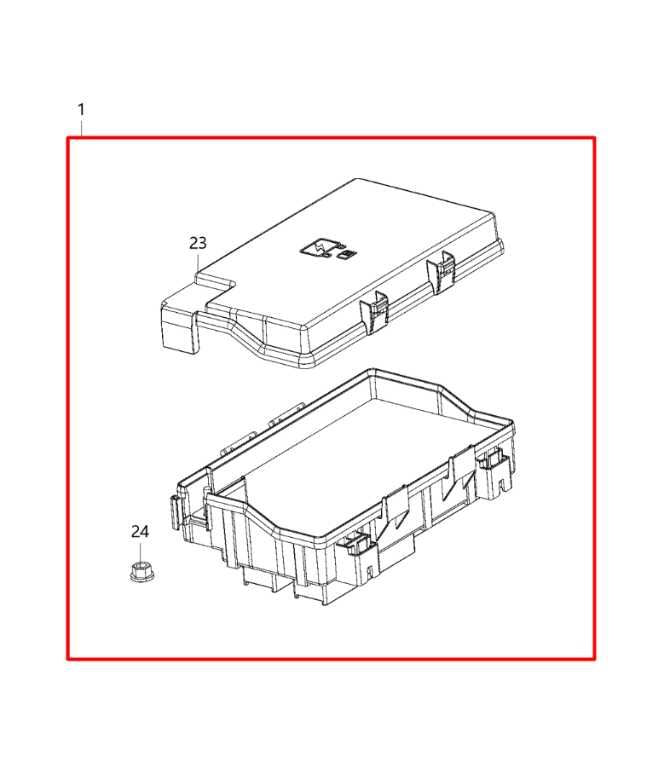 2014-24 Ram 1500 Classic Quad Cab Intelligent Power Distribution Center Fuse Box - Alshned Auto Parts