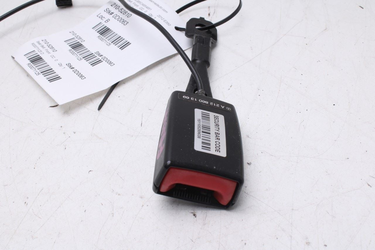 10-16 Mercedes-Benz E350 Sport 4Matic Front Driver Left Seat Belt Buckle *ReaD* - Alshned Auto Parts