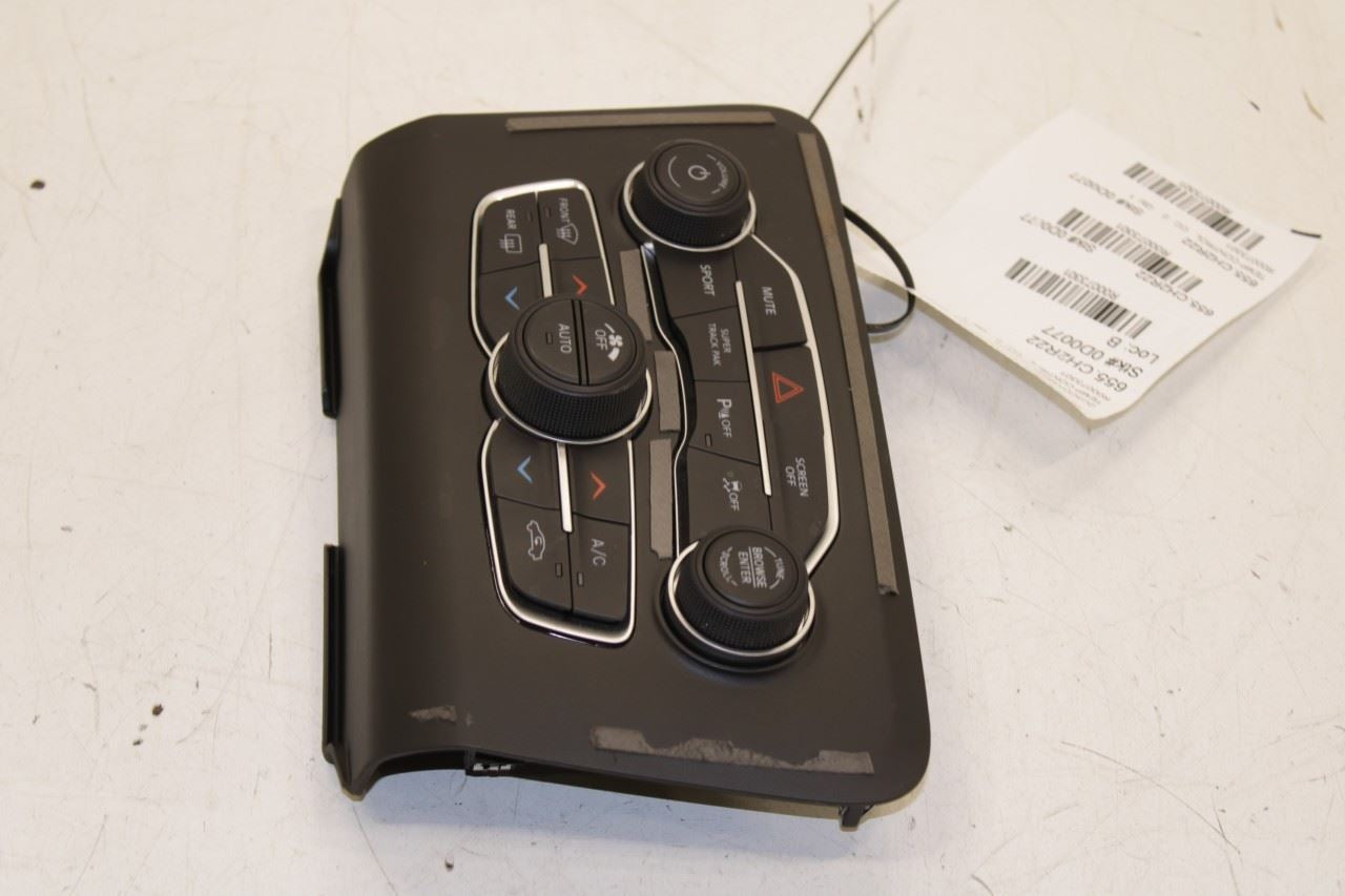 17-23 Dodge Charger GT AWD Dash CTR Stack Controls Radio AC Heater 68293624AD - Alshned Auto Parts