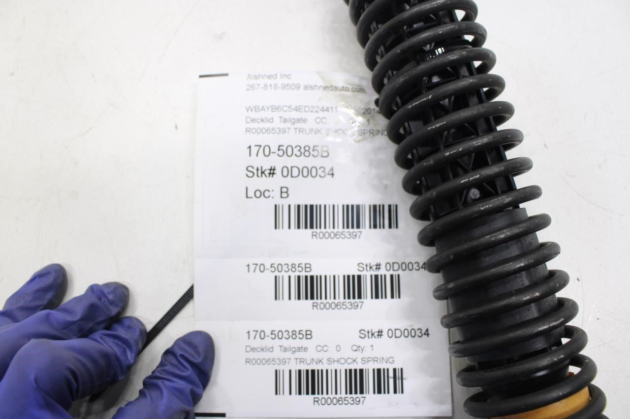 10-15 BMW 750i xDrive Rear Right Trunk Deck Lid Spindle Drive Shock Strut *ReaD* - Alshned Auto Parts