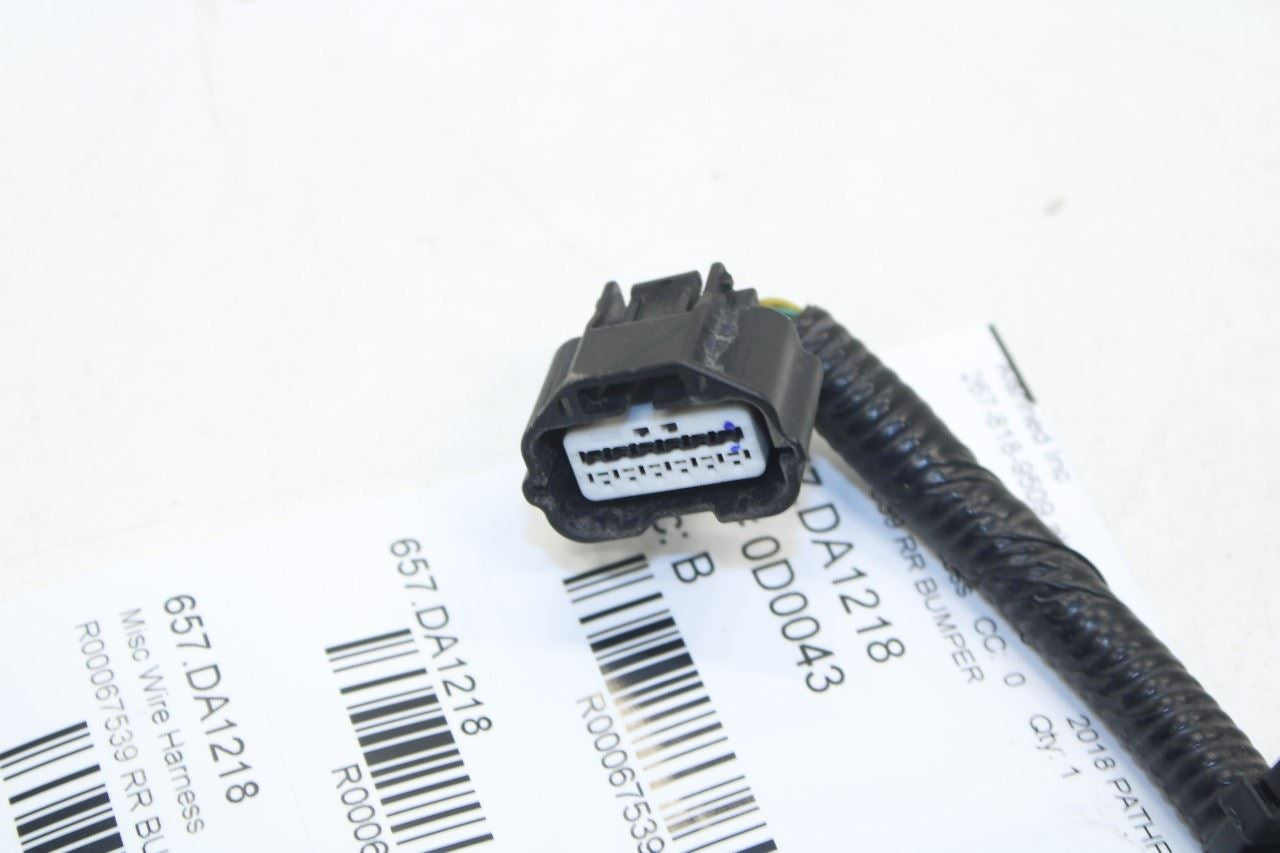 16-20 Nissan Pathfinder SV Rear Bumper Wire Harness w/ Park Sensors 24093-9PJ0C - Alshned Auto Parts