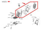 19-20 Hyundai Santa Fe Front Right Seat Upper Cushion 88400-S2000-PTH OEM *ReaD* - Alshned Auto Parts