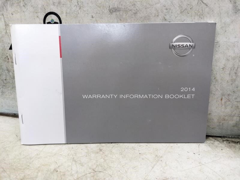 2014 Nissan Rogue Select Owners Manual Set with Case OM14E00S35U0 OEM - Alshned Auto Parts