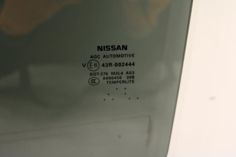 2013-2020 Nissan Pathfinder Rear Left Side Door Window Glass 82301-3KA1A OEM - Alshned Auto Parts