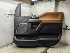 16-17 Ford F150 Limited Front Right Side Door Trim Panel GL3J-1823942-CL *ReaD*