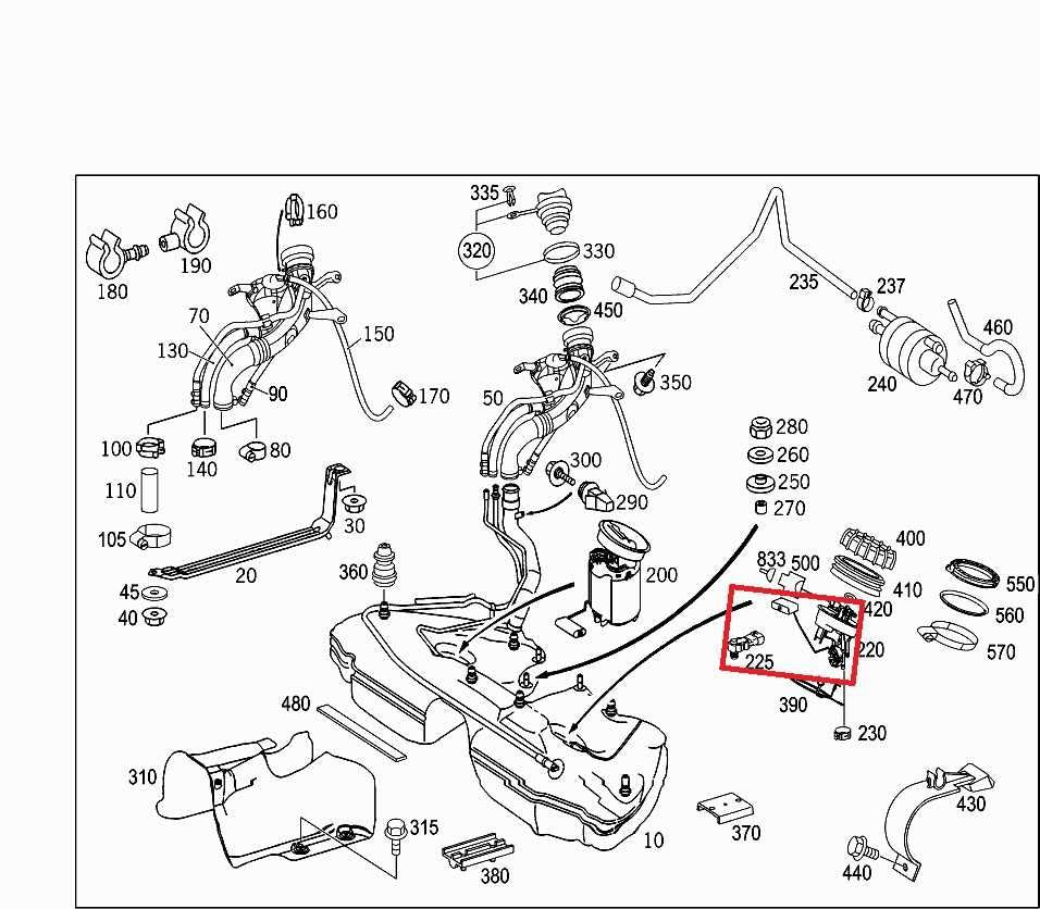 2006-2009 Mercedes-Benz CLK350 3.5L In Tank Left Fuel Pump Assembly 20947013941