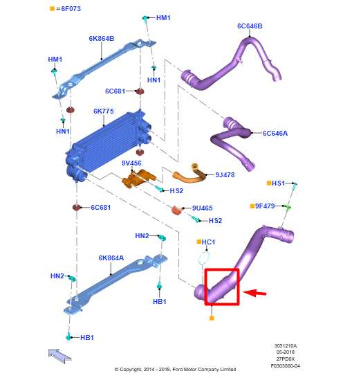 2015-20 Ford F150 Super Cab 2.7L Intercooler Air Outlet Hose Tube Filter Adapter - Alshned Auto Parts