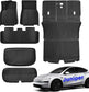 25-26 Tesla Y Juniper Front Rear RH and LH All-Weather Floor Mats Set Brand NEW - Alshned Auto Parts