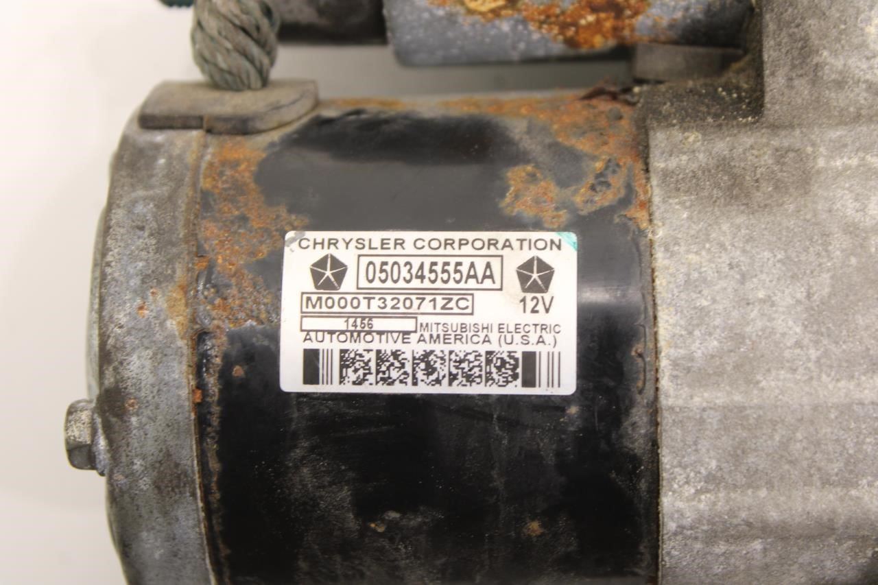 2007-2017 Jeep Patriot Compass 2.4L Engine Starter Motor 12V 05034555AA OEM - Alshned Auto Parts
