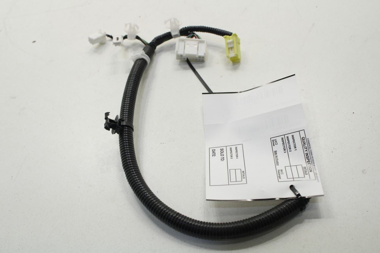2017-2022 Infiniti Q60 Luxe Front Right Passenger Seat Floor Wire Harness Cut - Alshned Auto Parts