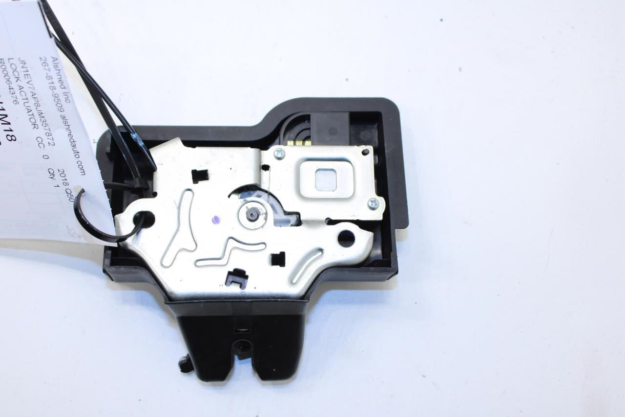 14-23 Infiniti Q50 Luxe Rear Trunk Deck Lid Latch Lock Actuator 84631-4GA3A OEM - Alshned Auto Parts