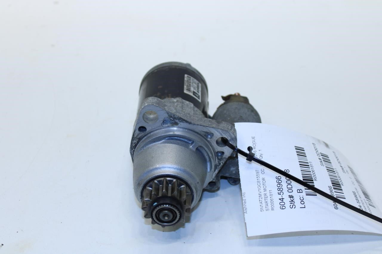 2014-2020 Nissan Rogue SV 2.5L Engine Starter Motor 23300-3TA0C OEM - Alshned Auto Parts