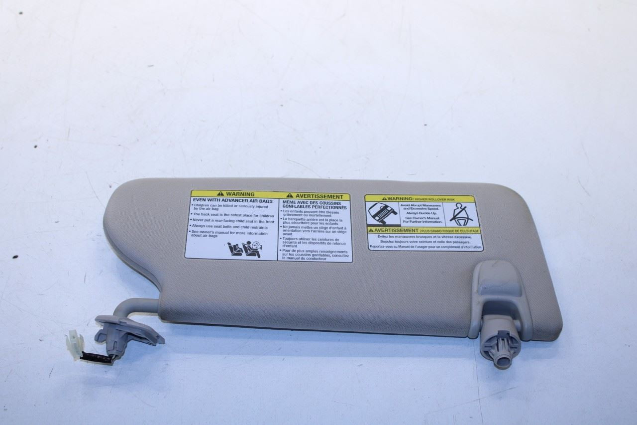 15-19 Nissan Murano Platinum Front RH and LH Sun Visor w/ Illuminated Mirror Set - Alshned Auto Parts