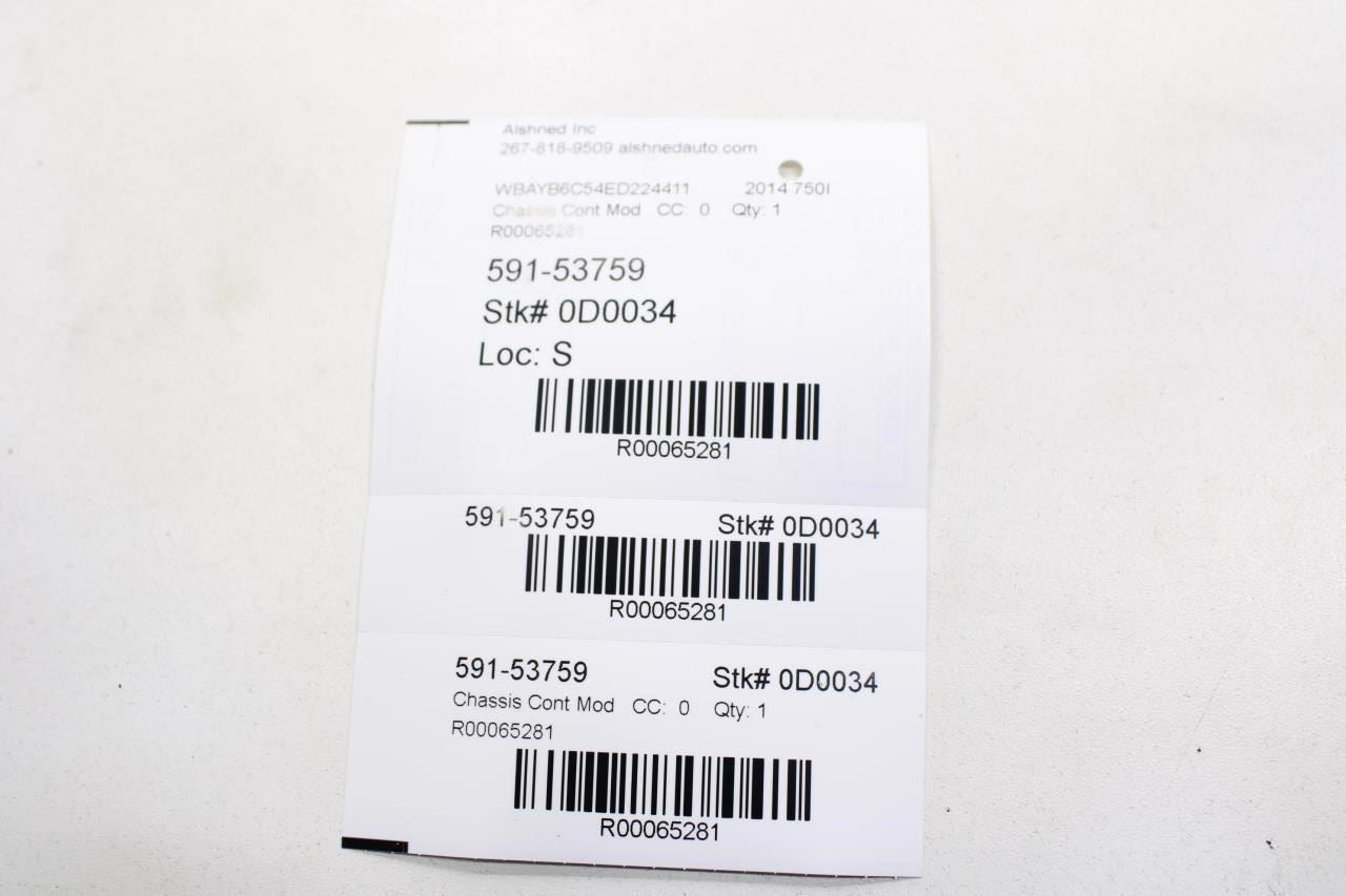 2013-2015 BMW 750I xDrive Servotronic Power Steering Control Module 32436856855 - Alshned Auto Parts