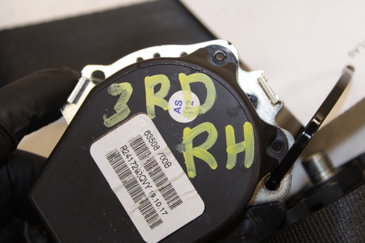 2018-24 Volkswagen Atlas S Rear Passenger Right Side 3rd Row Seat Belt Retractor - Alshned Auto Parts