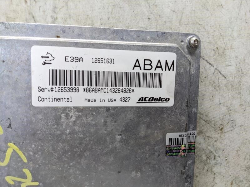 2013-2017 GMC Terrain Engine Computer Control Module ECU ECM 12651631 OEM - Alshned Auto Parts