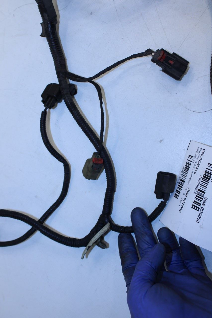 2013-2016 Ford F250 Lariat Crew Cab 6.2L Engine Wiring Harness DU5T-12C508-ACF - Alshned Auto Parts