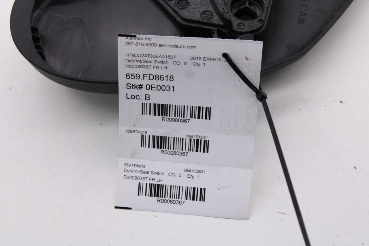 18-21 Ford Expedition Front Left Power Seat Adjustment Switch DG9T-14B709-AE OEM - Alshned Auto Parts