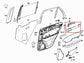 12-15 Mercedes-Benz ML350 Rear Right Door Interior Handle w/ Trim 166-760-06-61 - Alshned Auto Parts