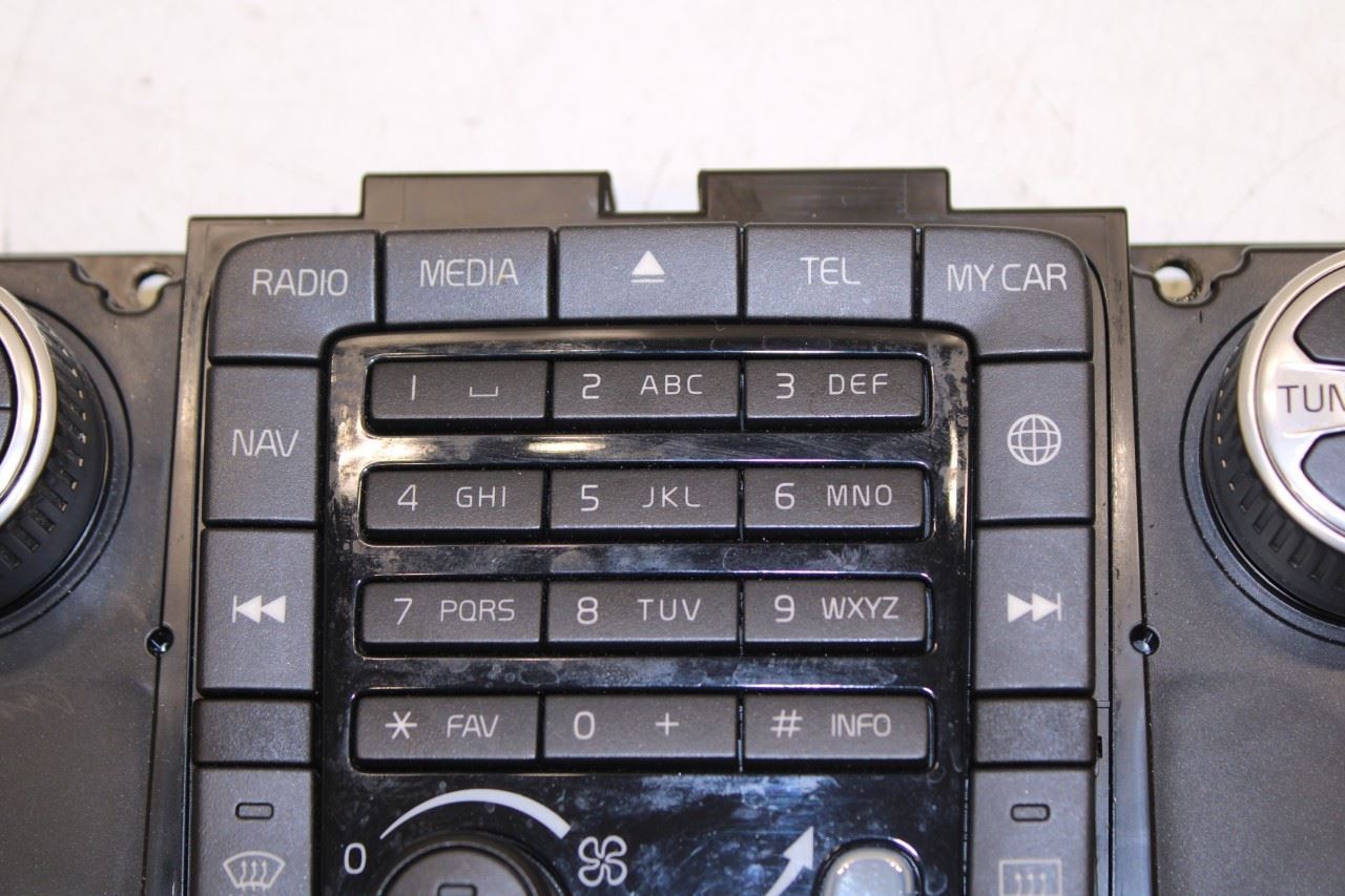 2014-18 Volvo S60 T5 Premier Radio Faceplate Heater Temperature Climate Control - Alshned Auto Parts