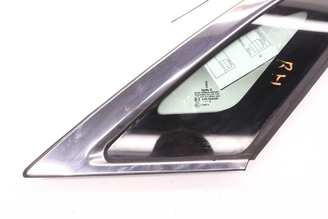 13-20 Lincoln MKZ Reserve Rear Right Passenger Side Quarter Window Glass *ReaD* - Alshned Auto Parts