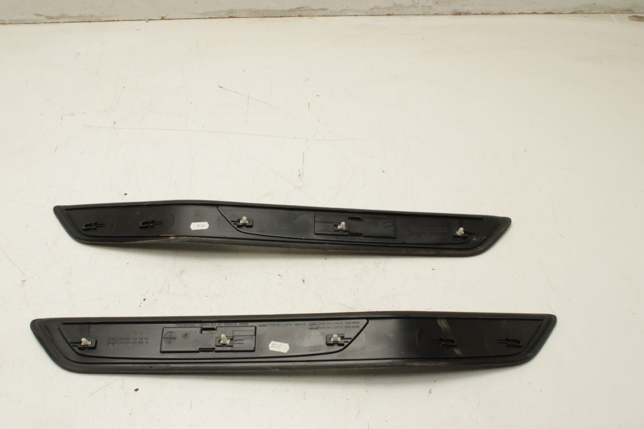 2010-15 BMW 750Li xDrive FR and RR Right and Left Door Sill Scuff Plate Set of 4 - Alshned Auto Parts