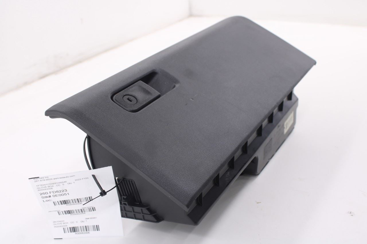 21-26 Ford F150 XLT Dash Lower Glove Box Door Storage Compartment ML3Z1506024AG4
