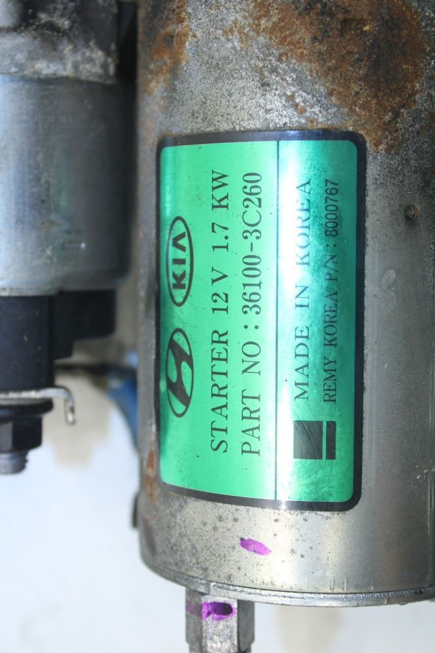 2015-2020 KIA Sorento LX 3.3L Engine Starter Motor 36100-3C260 OEM - Alshned Auto Parts