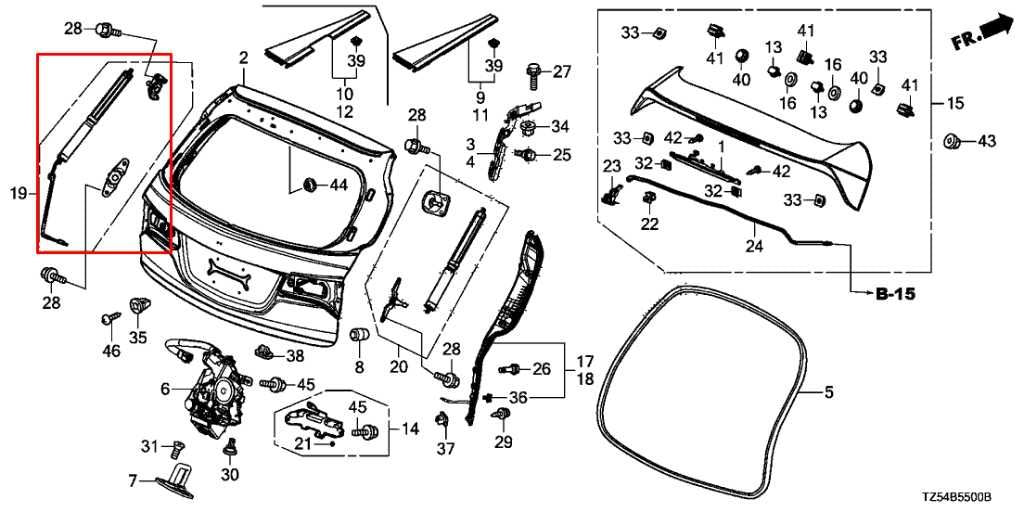 2014-2020 Acura MDX Advance Rear Left Liftgate Support Shock Strut 74961-TZ5-325 - Alshned Auto Parts