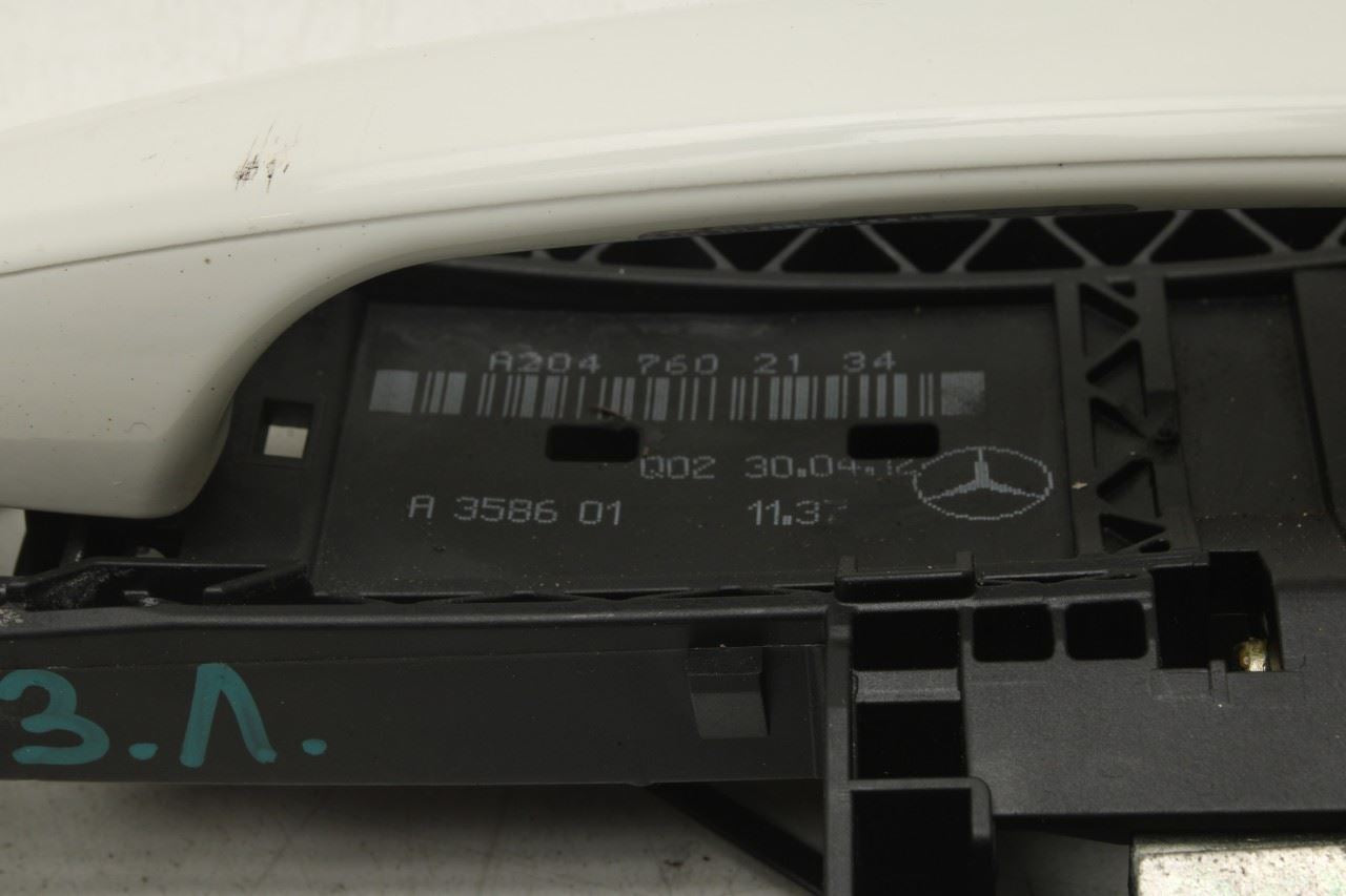 10-16 Mercedes-Benz E350 Sport 4Matic Rear Door Driver Left Side Exterior Handle - Alshned Auto Parts