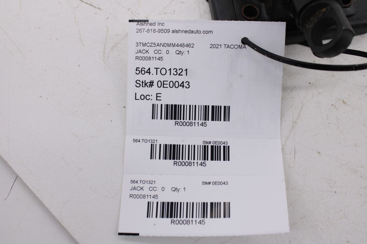 2005-2023 Toyota Tacoma SR5 3.5L Double Cab Bottle Lift Jack 09111-04040 OEM - Alshned Auto Parts