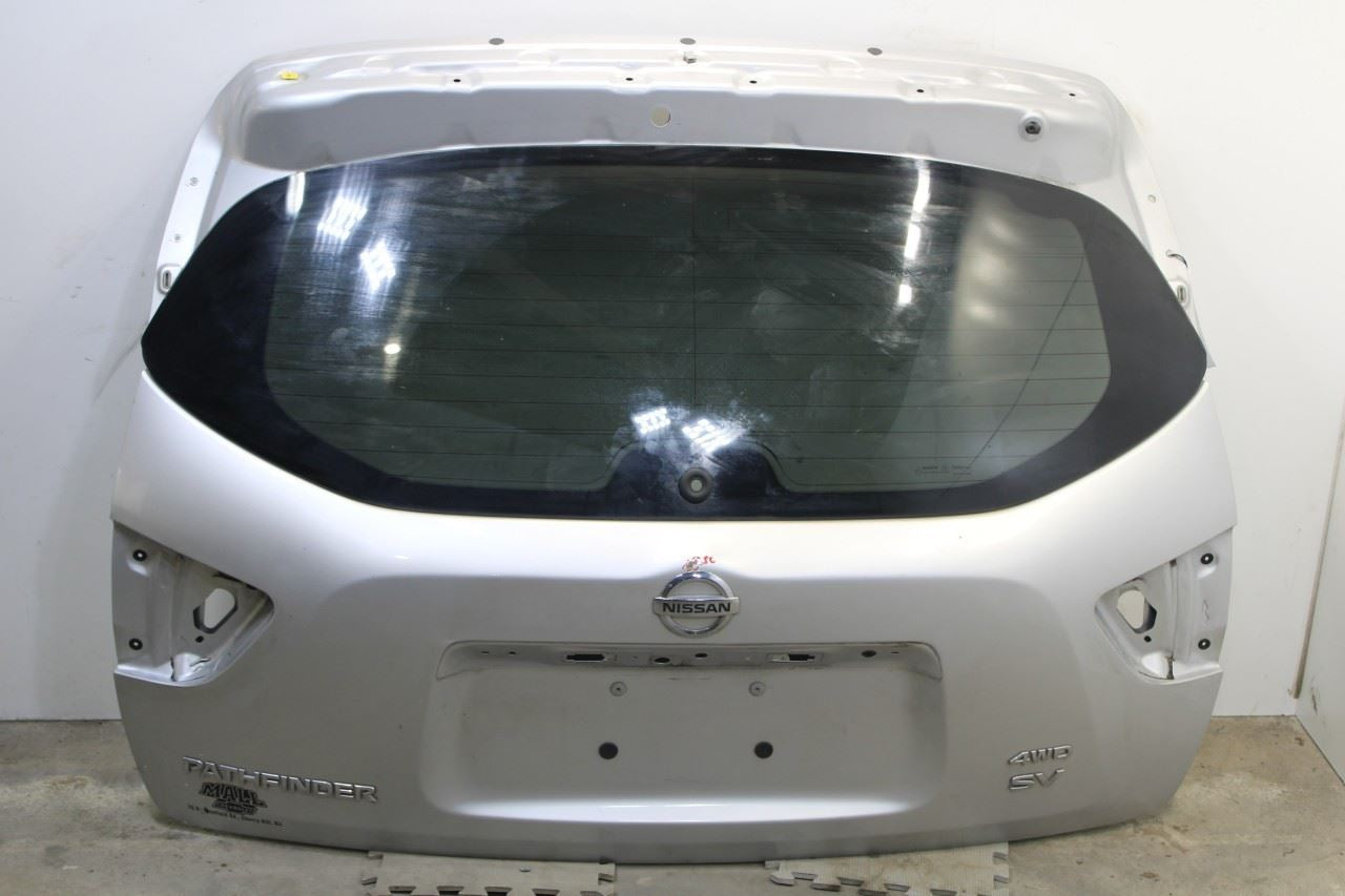 2017-20 Nissan Pathfinder SV Liftgate Back Door Shell Panel w/ Glass 90100-3KA1B - Alshned Auto Parts