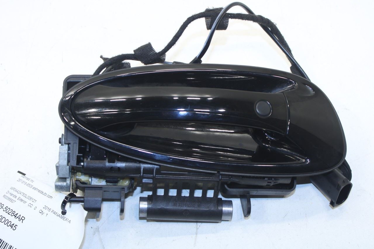10-16 Porsche Panamera 4 3.6L AWD Rear Passenger Right Side Door Exterior Handle - Alshned Auto Parts