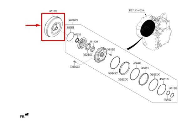 2015-2021 Hyundai Tucson Value 2L Auto Transmission Torque Converter 45100-26410 - Alshned Auto Parts