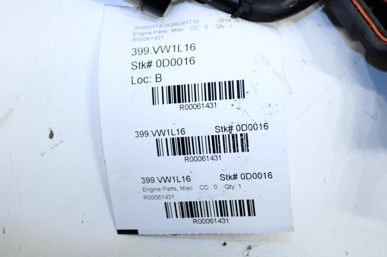 2014-2018 Volkswagen Jetta Sport 1.8L Engine Crankcase Vent Valve Oil Separator - Alshned Auto Parts