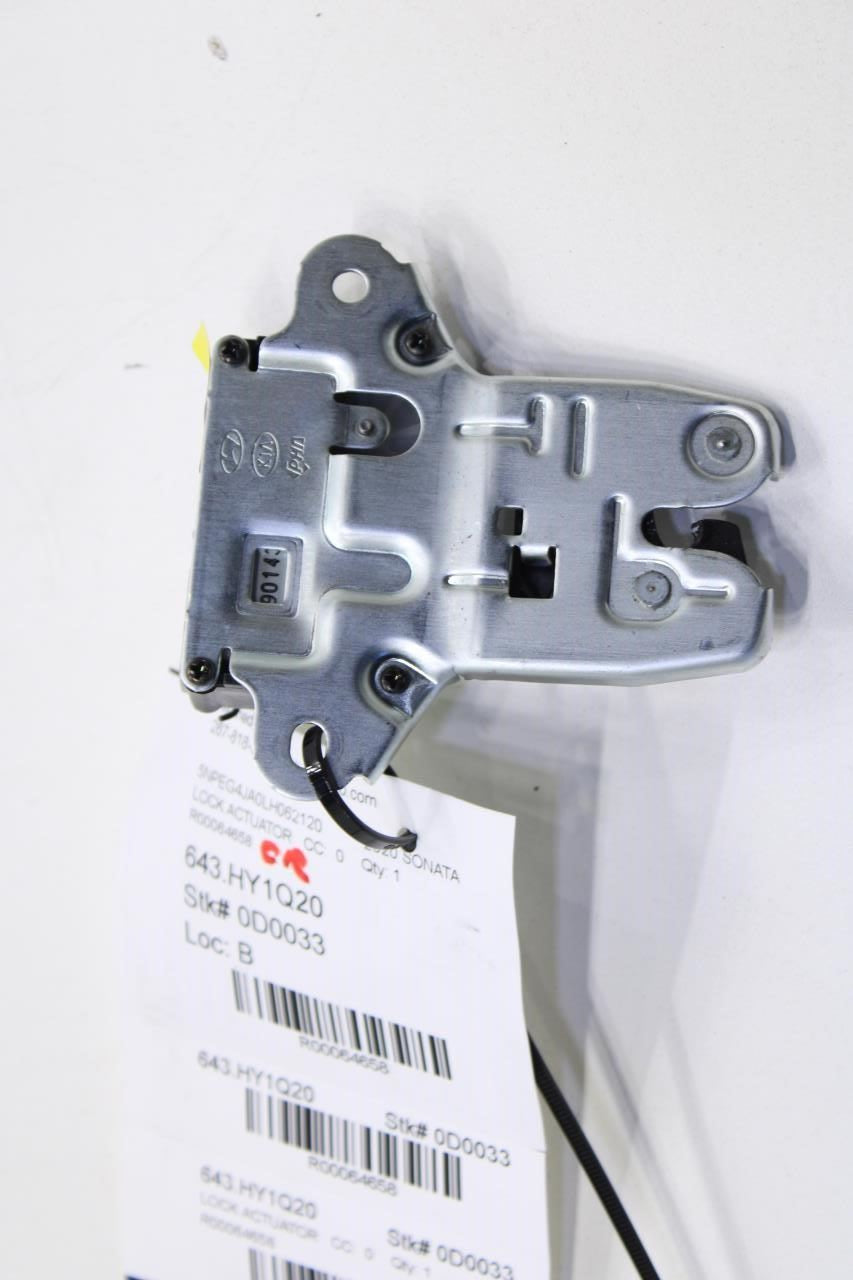 2020-23 Hyundai Sonata SE Rear Trunk Lid Latch Lock Actuator 81230-L0000 *ReaD* - Alshned Auto Parts