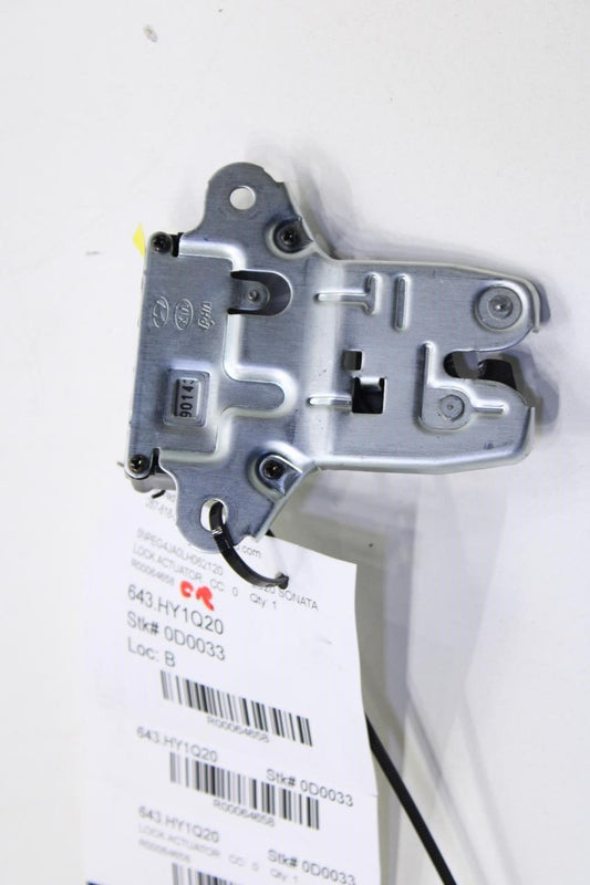 2020-23 Hyundai Sonata SE Rear Trunk Lid Latch Lock Actuator 81230-L0000 *ReaD* - Alshned Auto Parts